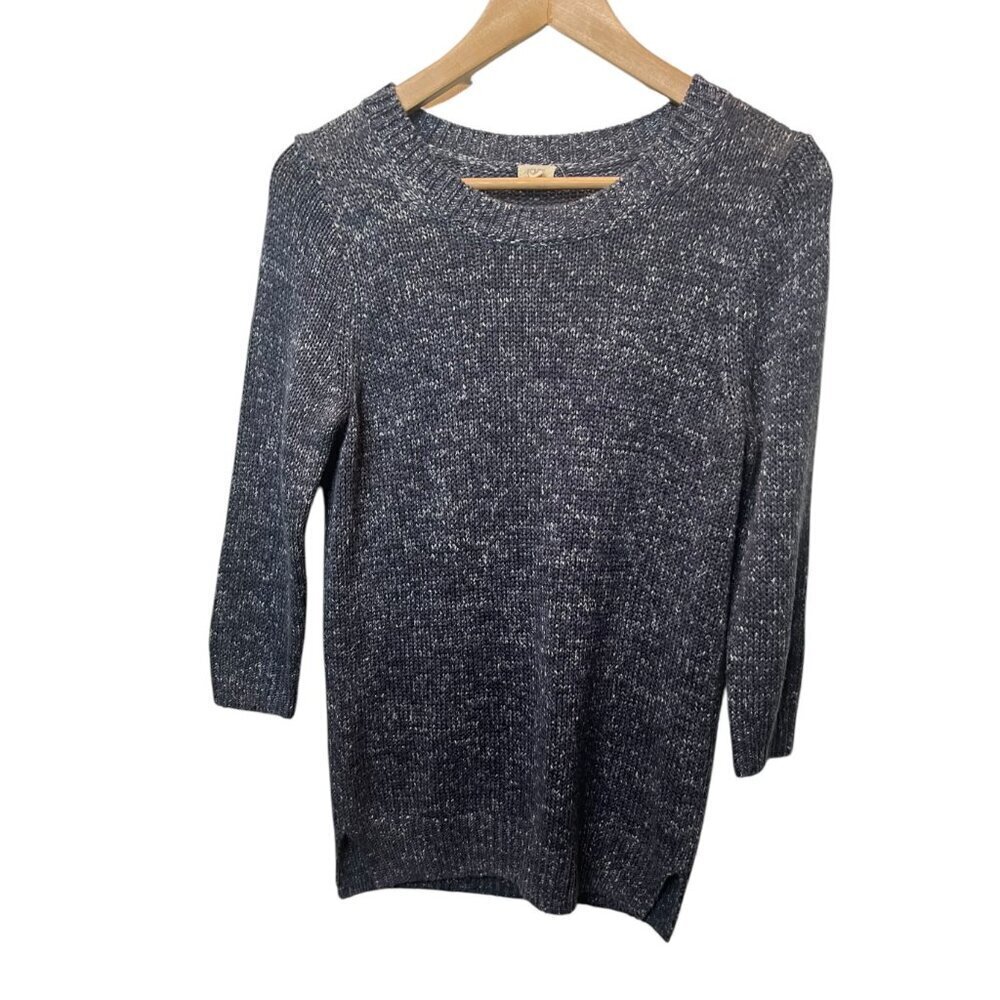 J.Crew Blue Marled Knit Sweater Size Small | Inventory ID: H28